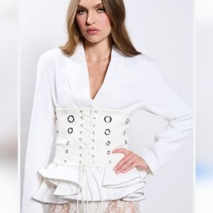 Grommet Corset Belt